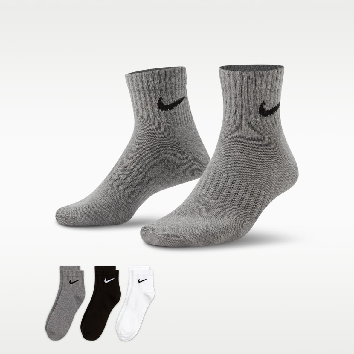 Nike Everyday Lightweight 速干训练短袜(3 双)