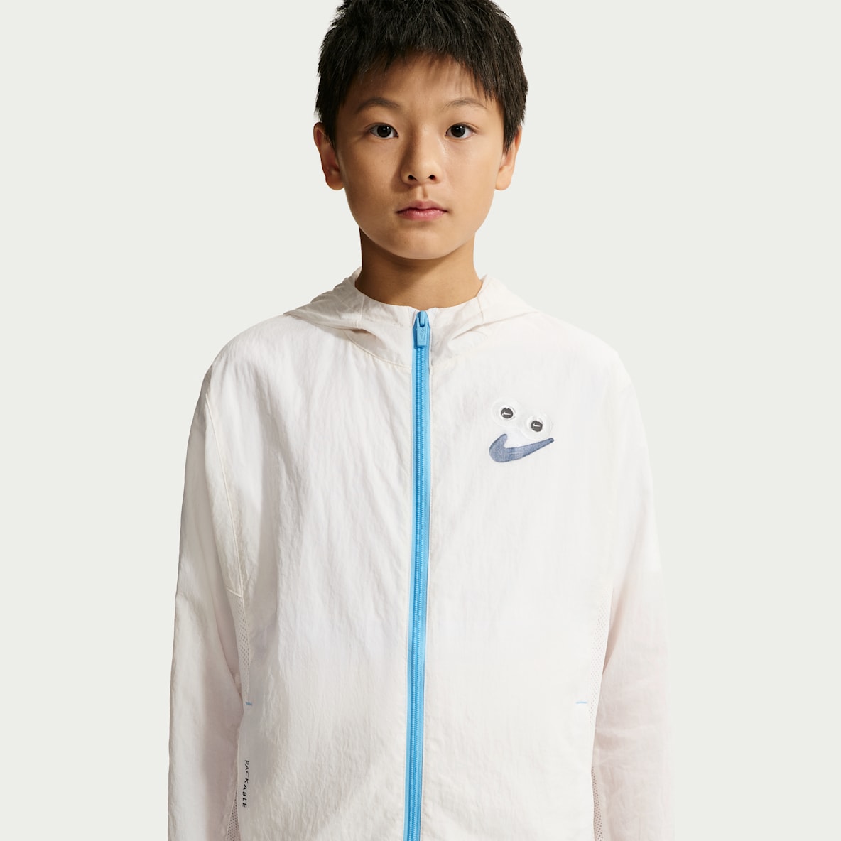 Nike Sportswear 大童（男孩）可收纳连帽夹克