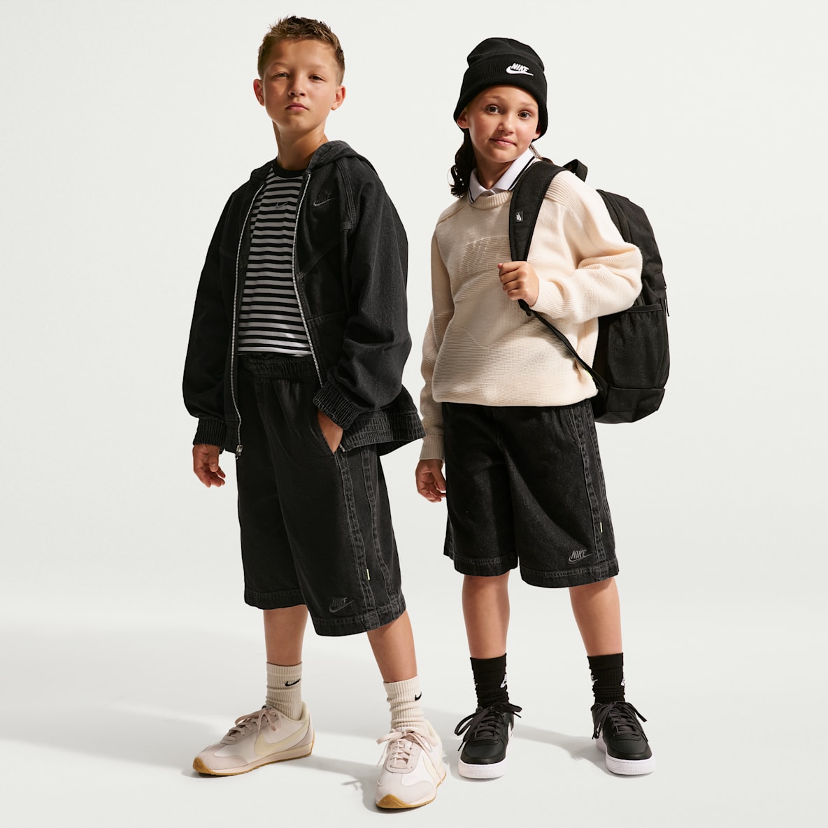Nike Sportswear Collection 大童牛仔短裤