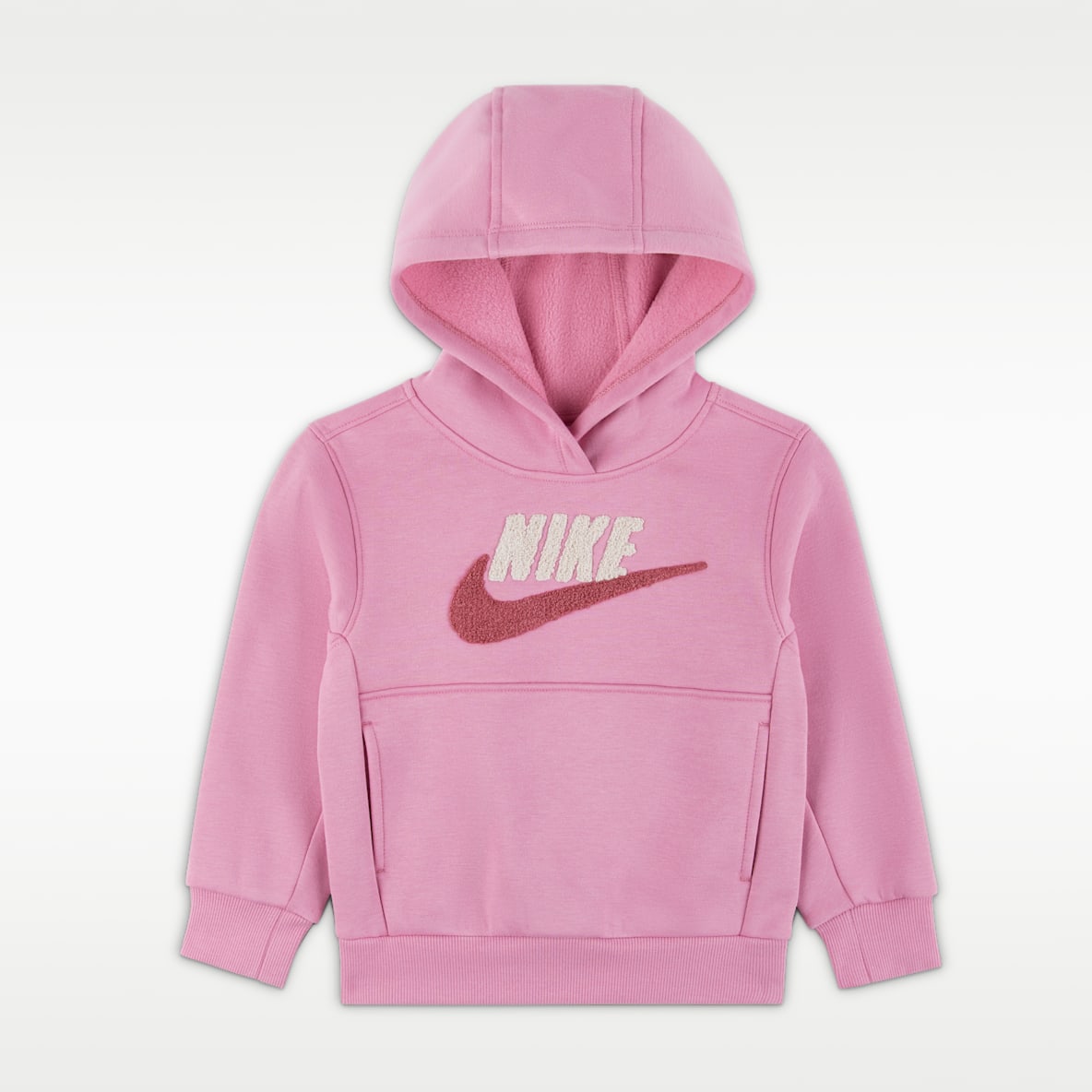 Nike Club 幼童加绒套头连帽衫