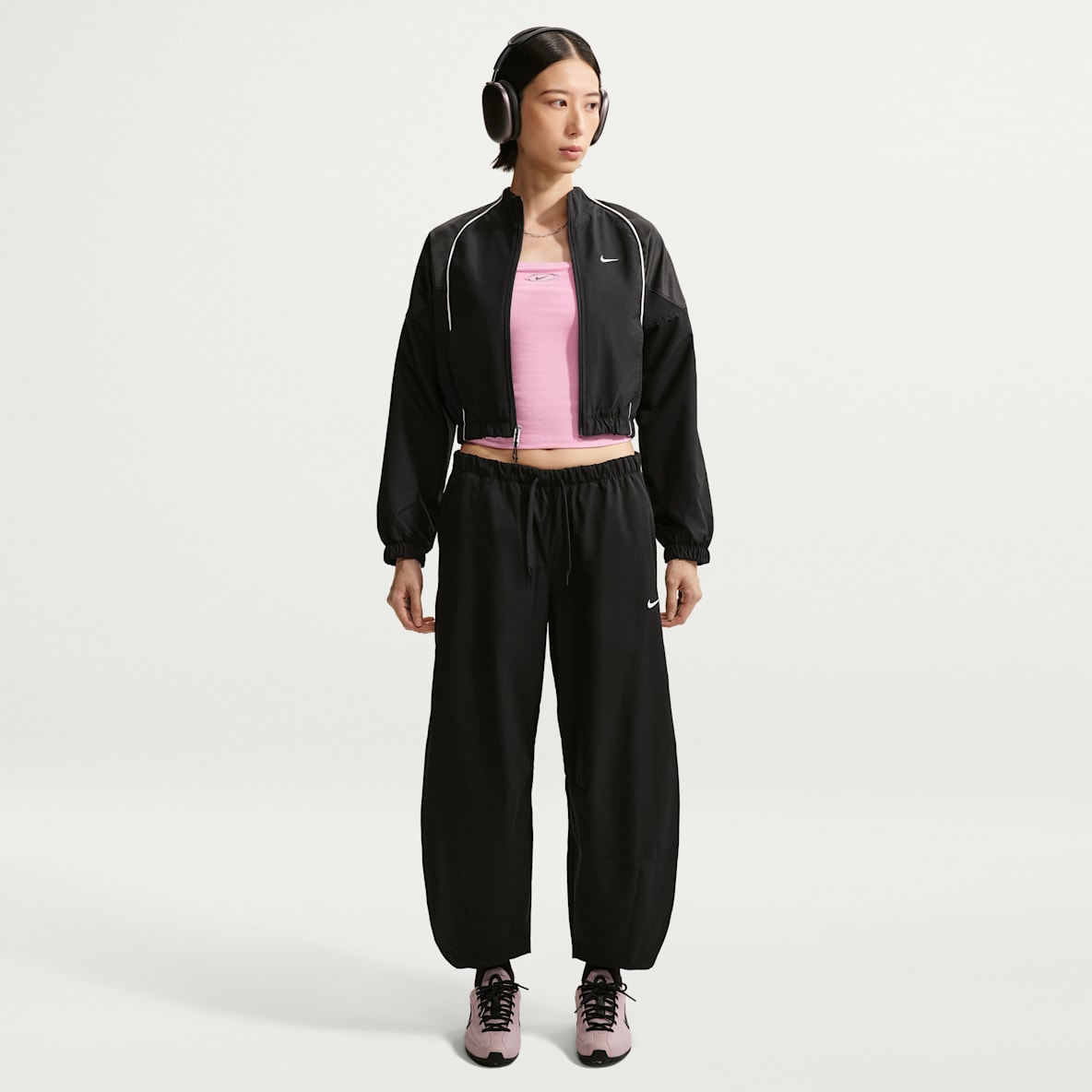 Nike Sportswear 女子宽松中腰长裤
