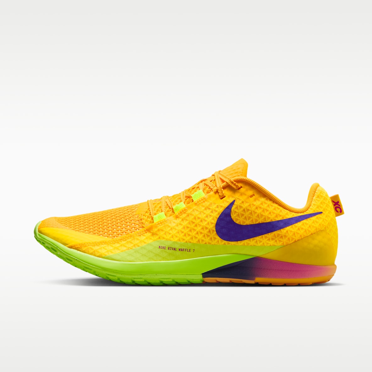 Nike Zoom Rival Waffle 7 男子公路和越野竞速田径鞋