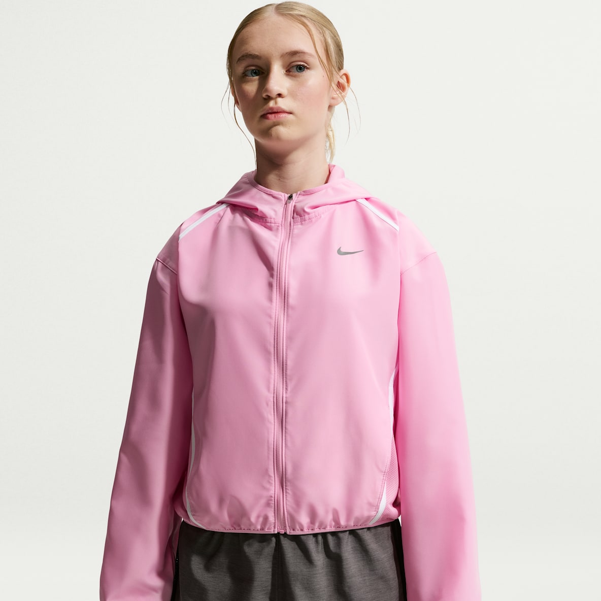 Nike Tempo Repel 大童（女孩）拒水跑步夹克