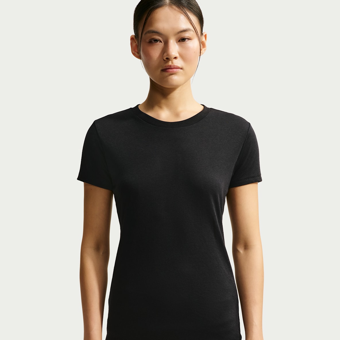 NikeSKIMS Performance Cotton Blend 女子速干短袖上衣