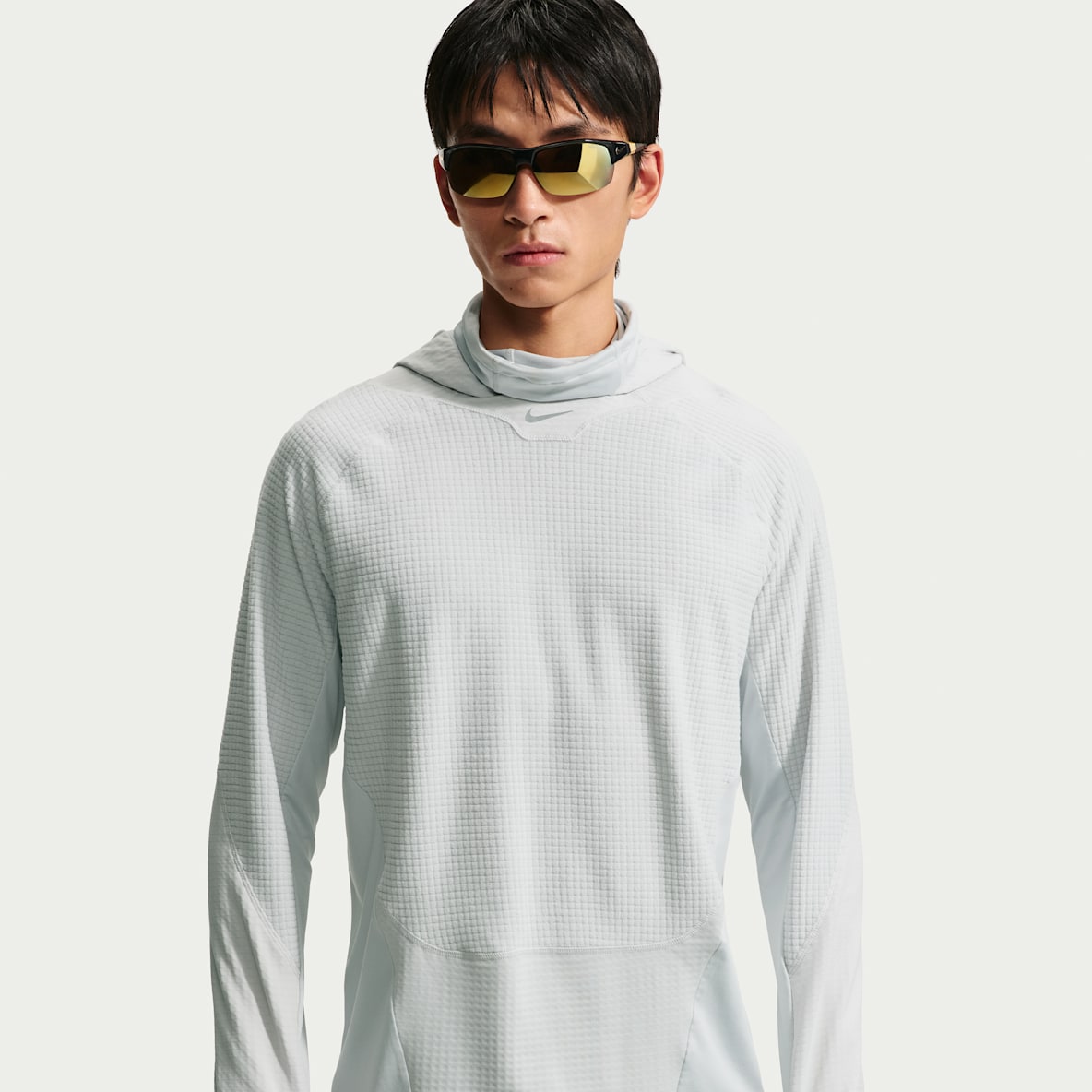 Nike Stride Therma-FIT 锁热科技男子冬季款跑步中间层上衣