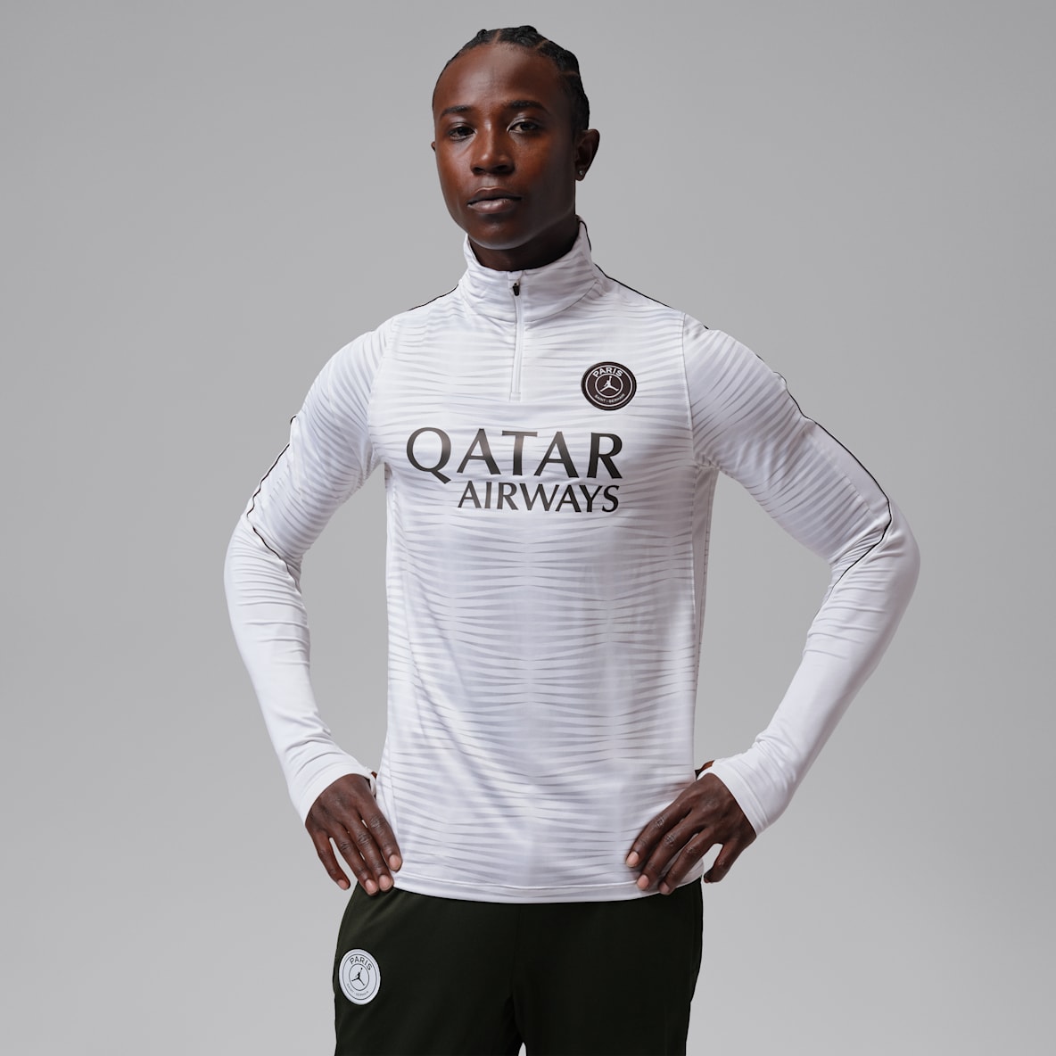 巴黎圣日耳曼足球俱乐部 Strike 第三球衣 Jordan Dri-FIT 男子速干足球针织训练上衣