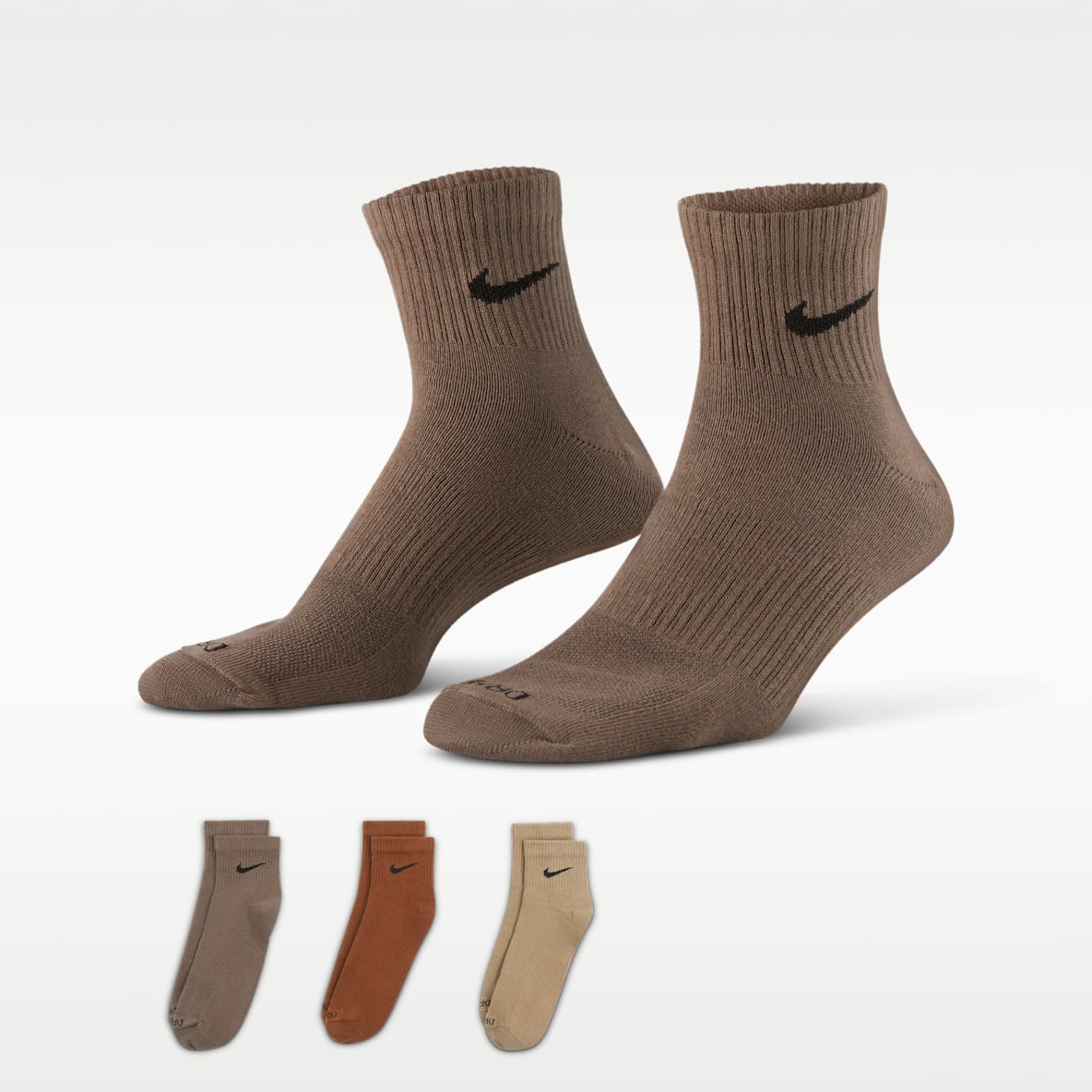 Nike Everyday Plus Lightweight 速干训练短袜（3 双）