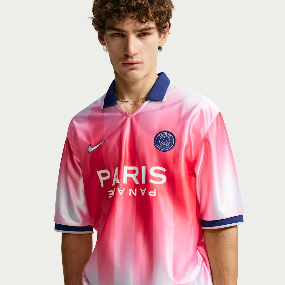 巴黎圣日耳曼足球俱乐部 Energy Nike Dri-FIT 男子速干短袖足球球衣