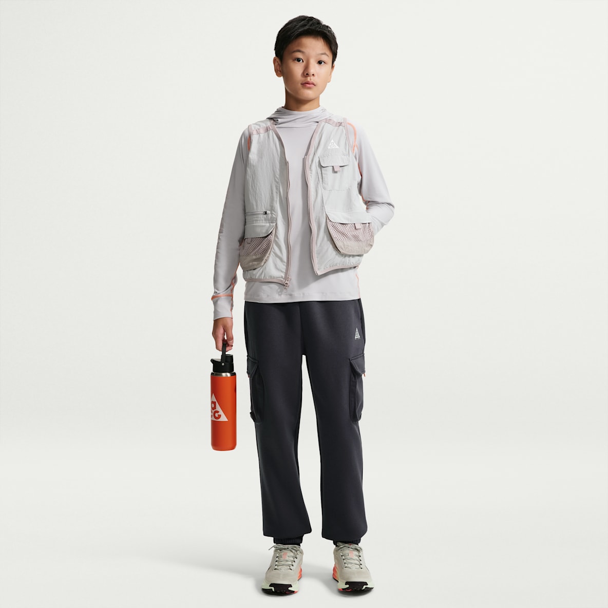 ACG 大童加绒工装长裤