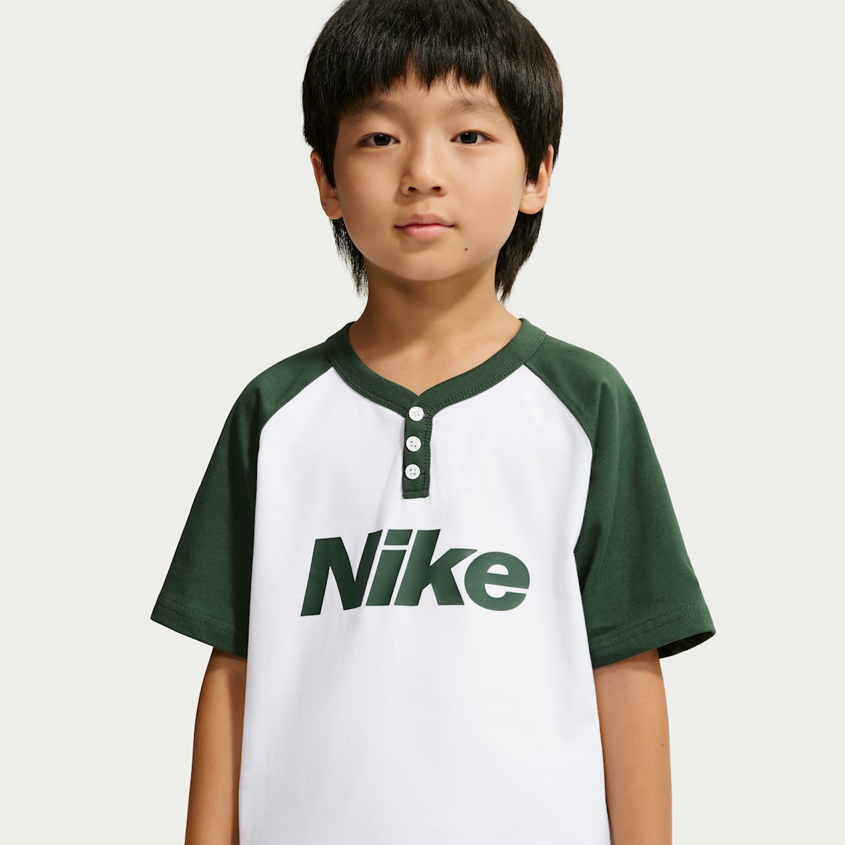 Nike 幼童亨利领短袖T恤