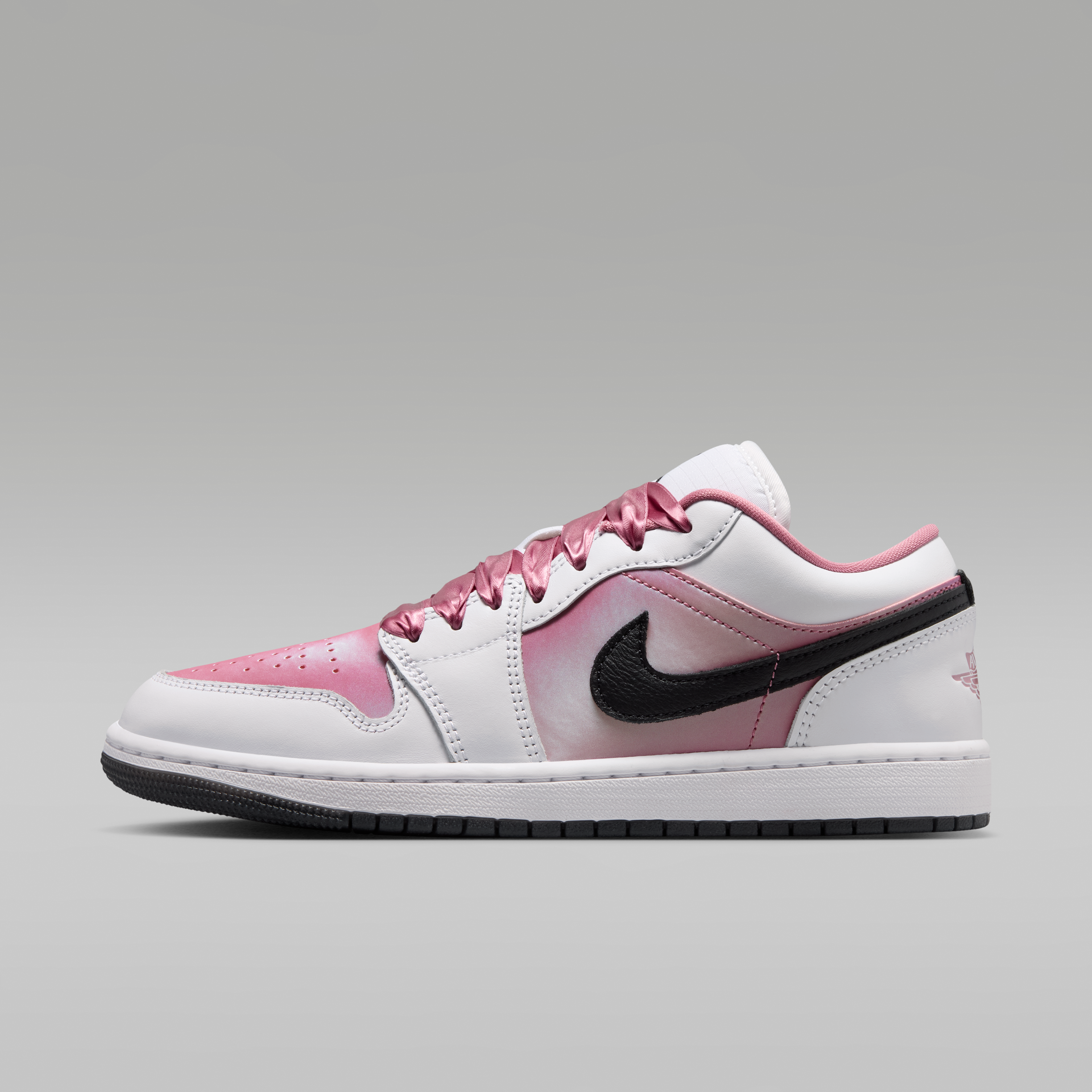 Wmns Air Jordan 1 Low SE ‘Black White Desert Berry’ – IO0668-100