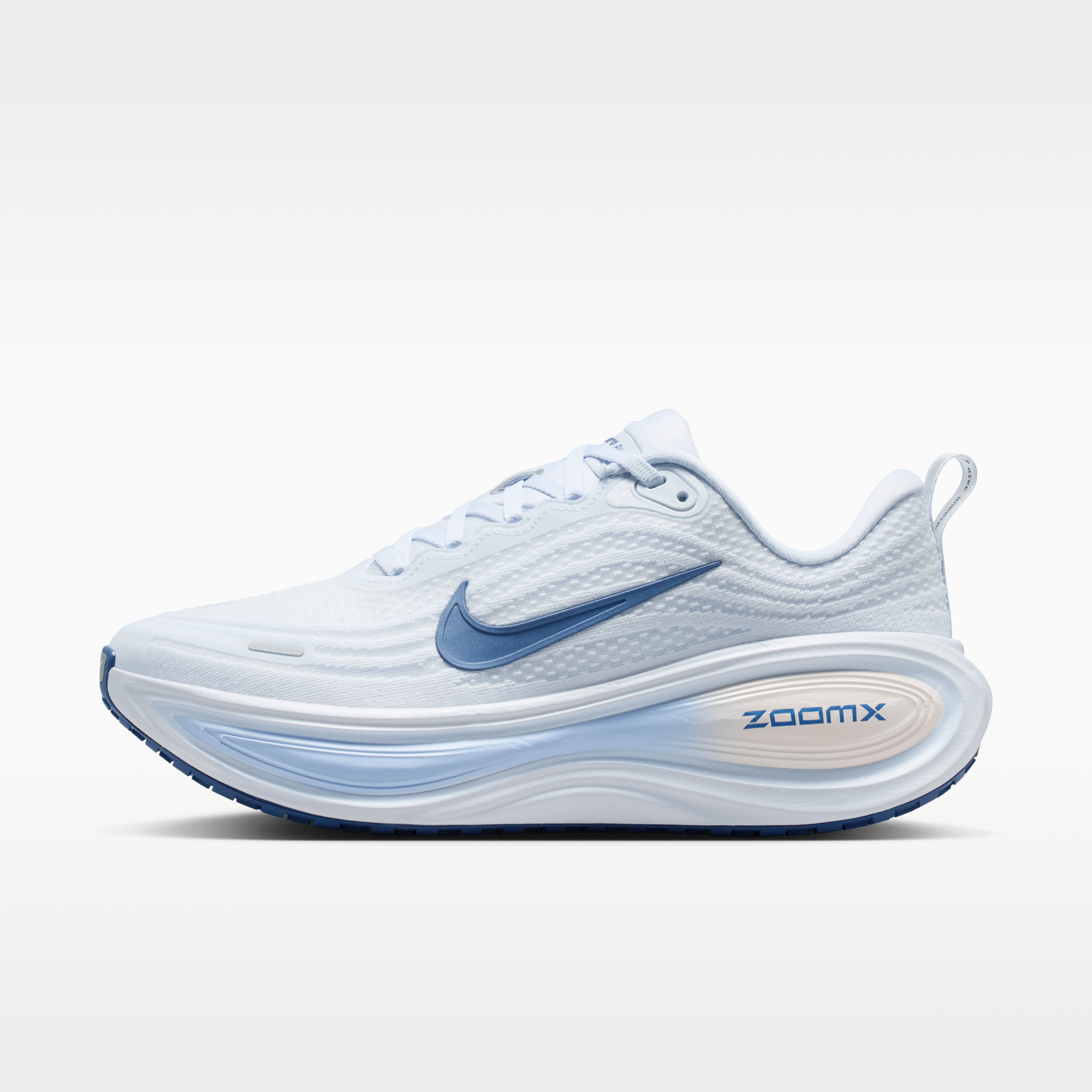 Nike Vomero Plus Running Shoes Women's Low Top White Blue - HV8154-108