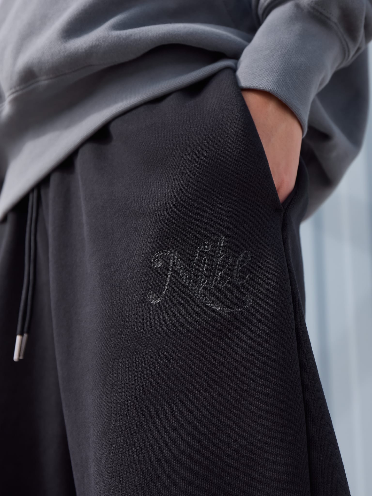 Nike Sportswear Phoenix Fleece 女子高腰Oversize 风薄绒运动裤