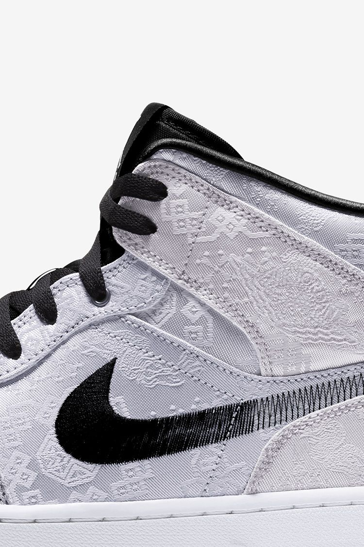 Air Jordan 1 Mid Fearless 'Edison Chen' 发布日期. Nike SNKRS CN