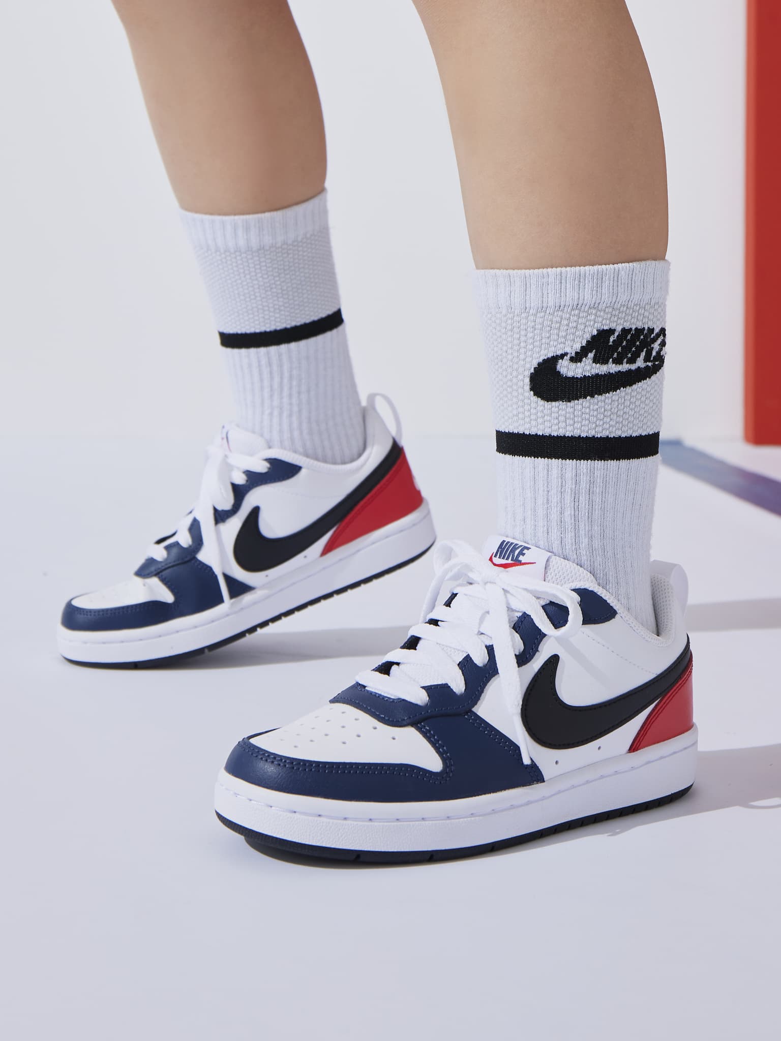 Nike Court Borough Low 2 BG 大童运动童鞋-NIKE 中文官方网站