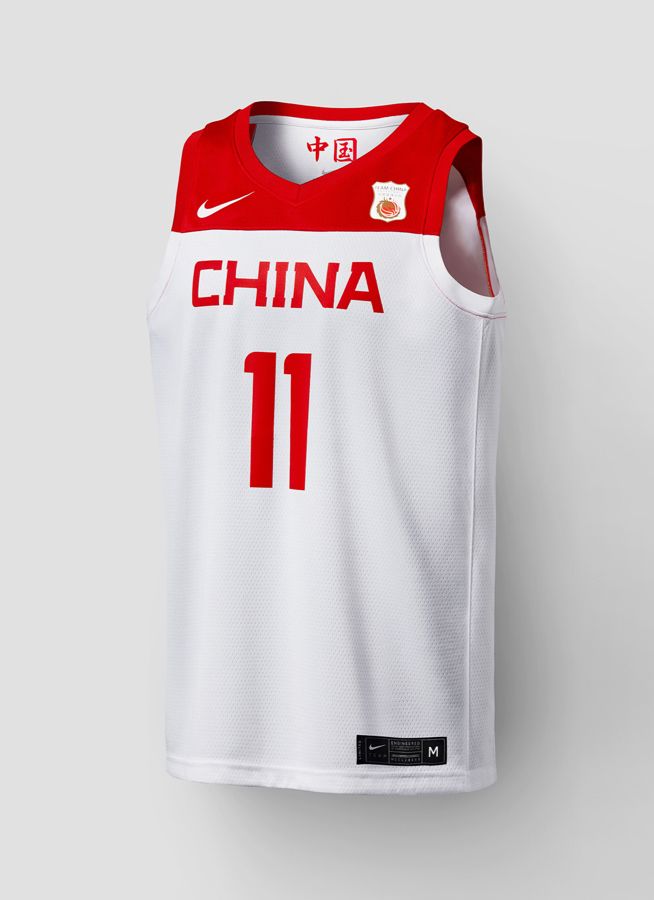 中国代表 バスケットボール ユニフォーム L 易建聯 NIKE CZ4255 nike バスケットボールスロベニア代表 スウィングマンジャージ
