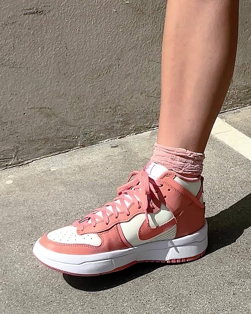 Nike Dunk High Up 女子复古高帮运动鞋-NIKE 中文官方网站